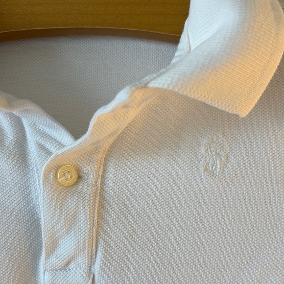 Ralph Lauren White Polo with Peplum Detail - Picture 2 of 3